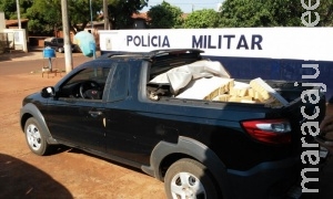 Dois são presos transportando 460 quilos de maconha para Dourados