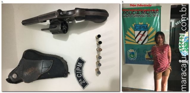 Maracaju: Mulher vai cobrar dívida armada com revólver calibre .38 e atira em devedora Maracaju: Mulher vai cobrar dívida armada com revólver calibre .38 e atira em devedora