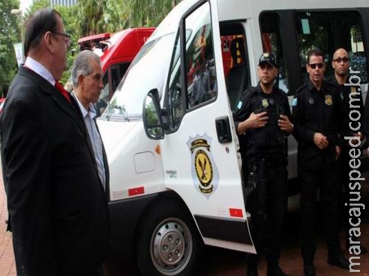 Agepen recebe viatura para operações táticas em presídios