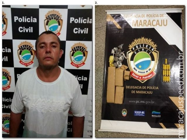 Maracaju: Polícia Civil prende autor de tentativa de homicídio e apreende drogas e munições Maracaju: Polícia Civil prende autor de tentativa de homicídio e apreende drogas e munições