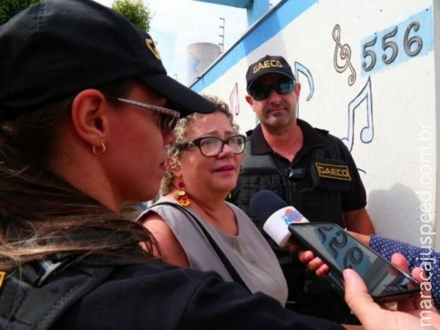 Presidente da Omep foi presa pelo Gaeco, que apura desvios milionários Presidente da Omep foi presa pelo Gaeco, que apura desvios milionários