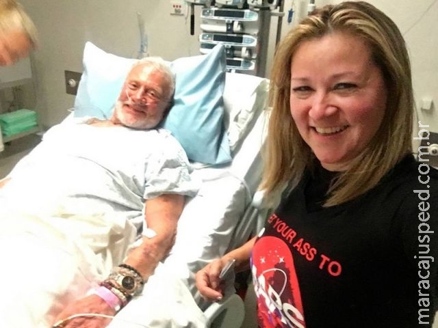 Buzz Aldrin, 2º homem a pisar na Lua, se recupera em clínica após ser retirado do Polo Sul Buzz Aldrin, 2º homem a pisar na Lua, se recupera em clínica após ser retirado do Polo Sul