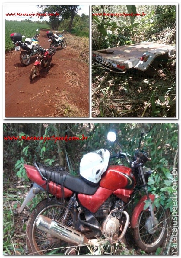 Maracaju: Polícia Militar recupera motocicleta e reboque furtada durante madrugada