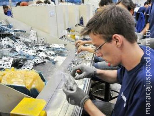 Produção industrial de MS retoma crescimento em novembro Produção industrial de MS retoma crescimento em novembro