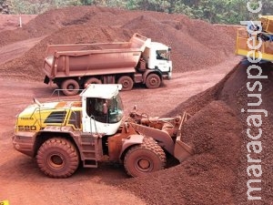 Queda na exportação do minério de ferro gera deficit de U$ 1 bi em Corumbá Queda na exportação do minério de ferro gera deficit de U$ 1 bi em Corumbá