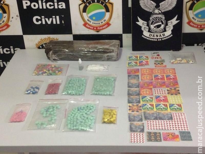 Adolescente abastecia festas com drogas sintéticas em MS, diz polícia