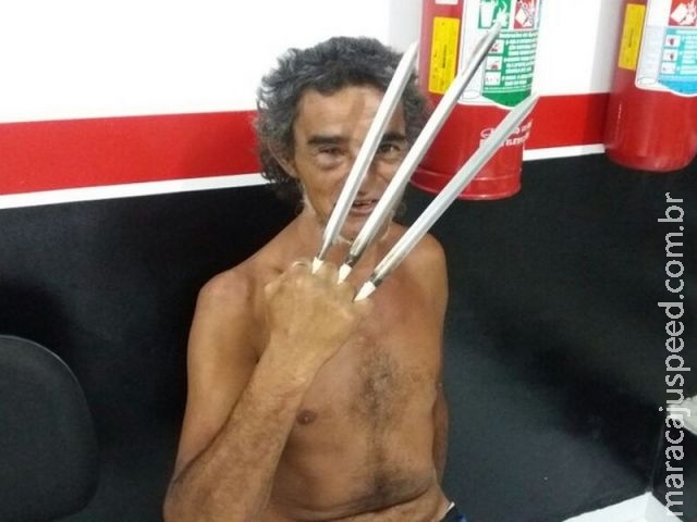 Wolverine do espeto: Homem tem ataque de fúria e é preso ao ameçar PM em São Paulo