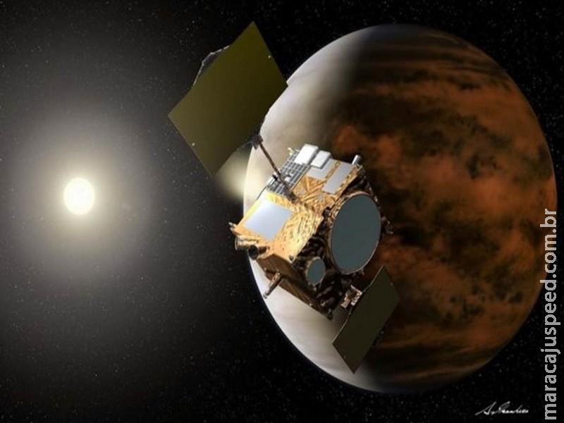 Cientistas identificam onda de gravidade gigantesca na atmosfera de Vênus Cientistas identificam onda de gravidade gigantesca na atmosfera de Vênus