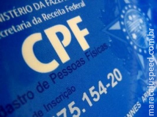 CPF poderá ser atualizado pela internet