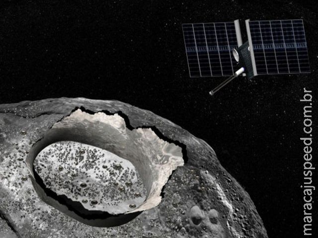 A NASA irá mandar uma sonda para um asteroide metálico A NASA irá mandar uma sonda para um asteroide metálico