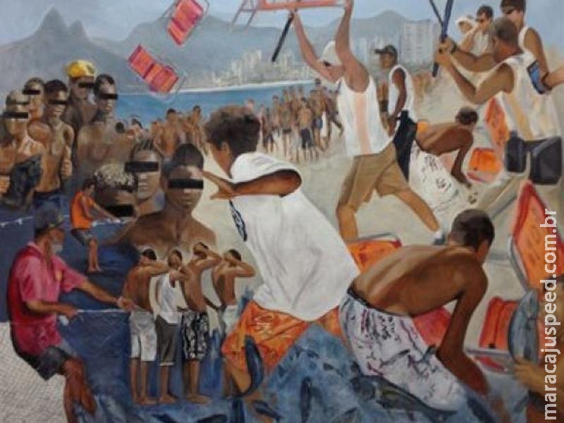 Exposição reúne obras inspiradas na convivência urbana Exposição reúne obras inspiradas na convivência urbana