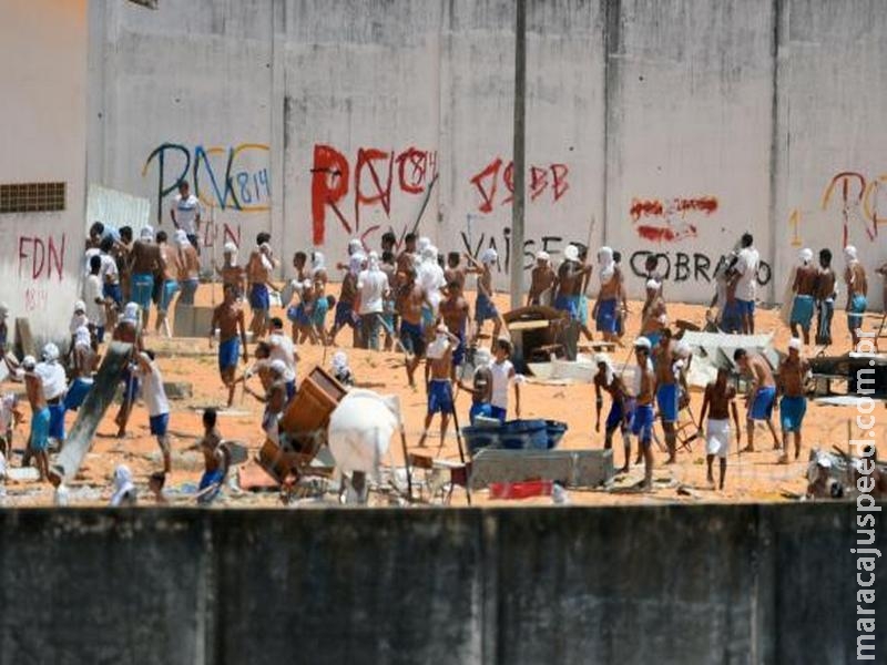 Força-tarefa começa a atuar em presídio do Rio Grande do Norte nesta quarta Força-tarefa começa a atuar em presídio do Rio Grande do Norte nesta quarta
