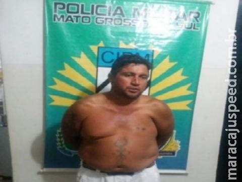 Maracaju: Foragido do sistema prisional de Jardim é capturado pela Polícia Militar de Maracaju