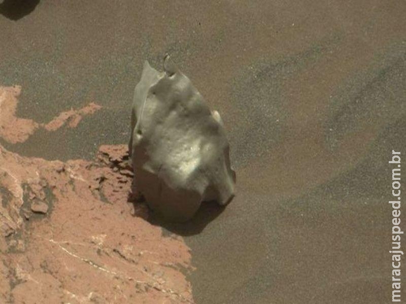 O estranho objeto encontrado pela Nasa em Marte O estranho objeto encontrado pela Nasa em Marte