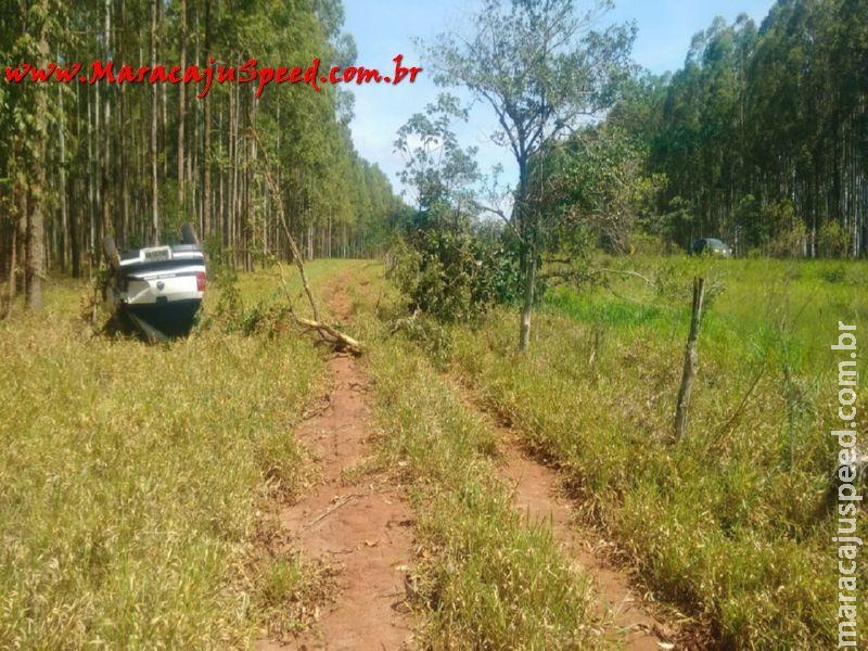 Ponta Porã: Condutor capota veículo na MS-164 próximo ao “Copo Sujo” e morre