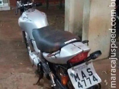 Rapaz é preso com moto furtada que comprou na aldeia