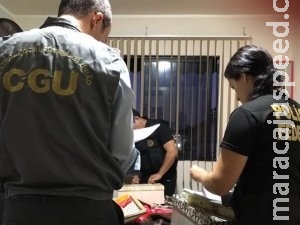 PF cumpre um mandado de busca e apreensão e um mandado de prisão temporária