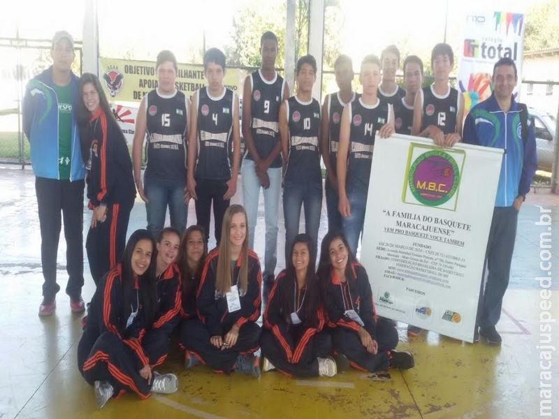 Basquete Sub 18 de Maracaju participa da Seletiva Estadual
