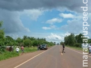 Bebê morre e família fica ferida após serem atropelados por veículo na 163