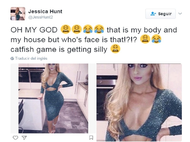 Britânica acha foto de seu corpo com outra cabeça no Instagram Britânica acha foto de seu corpo com outra cabeça no Instagram