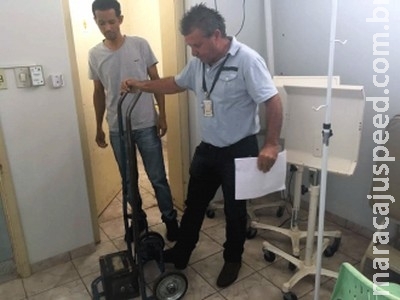 Comissão de Energia Nuclear retira material radioativo do Hospital Evangélico Comissão de Energia Nuclear retira material radioativo do Hospital Evangélico