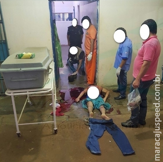 Detento decapitado em penitenciária de Dourados é identificado e início motim controlado