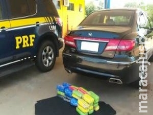 Empresário é preso em carro de luxo com 40 kg de cocaína