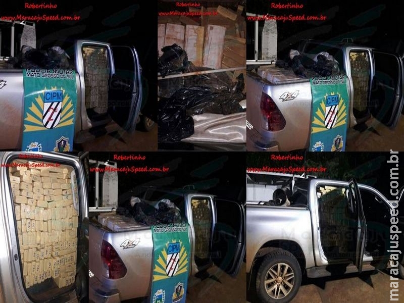 Maracaju: Polícia Militar e Polícia civil recuperam e apreendem caminhonete Hilux com mais de 1.500 kg de Maconha em estacionamento de hotel Maracaju: Polícia Militar e Polícia civil recuperam e apreendem caminhonete Hilux com mais de 1.500 kg de Maconha em estacionamento de hotel