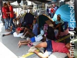 MTST permanece acampado na Avenida Paulista em protesto por moradia popular