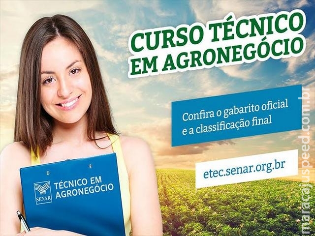 Sindicato Rural Maracaju divulga lista de aprovados no processo seletivo do curso Técnico em Agronegócio