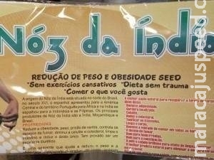 Usando MS como exemplo, Noz da Índia é proibida em todo o Brasil Usando MS como exemplo, Noz da Índia é proibida em todo o Brasil