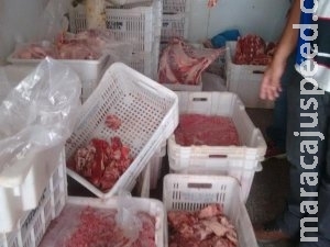 Ação policial contra alimento impróprio apreende seis toneladas em MS