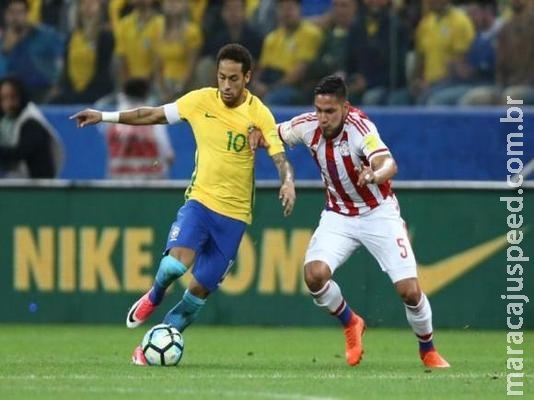 Brasil vence o Paraguai e garante classificação para a Copa na Rússia Brasil vence o Paraguai e garante classificação para a Copa na Rússia