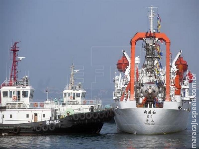 China desenvolve submarino capaz de chegar a ponto mais profundo do oceano