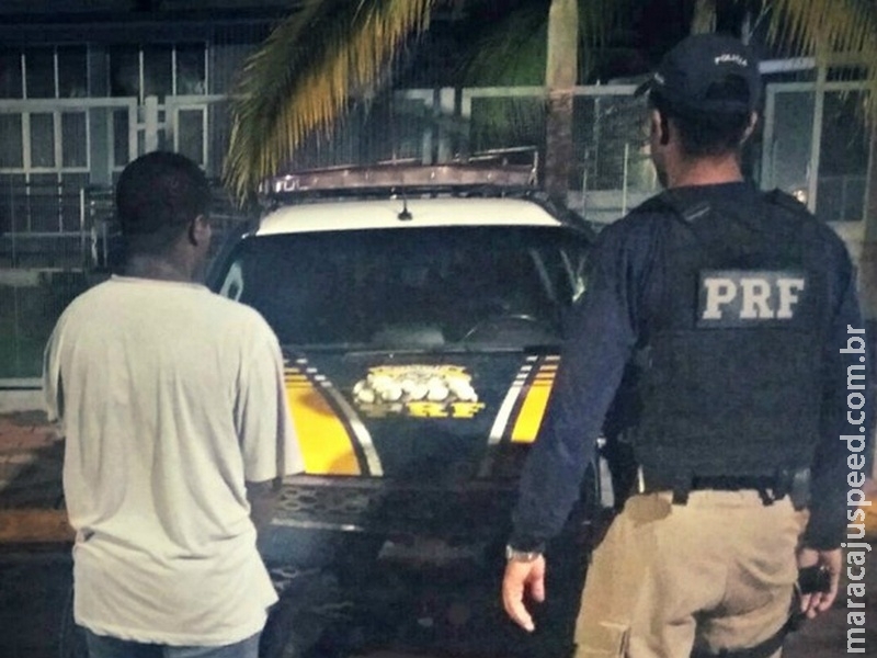 Homem é preso com meio quilo de cocaína no estômago