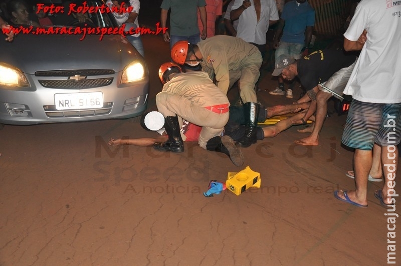Maracaju: Motociclista embriagado atropela ciclista e deixa criança com fratura de fêmur Maracaju: Motociclista embriagado atropela ciclista e deixa criança com fratura de fêmur