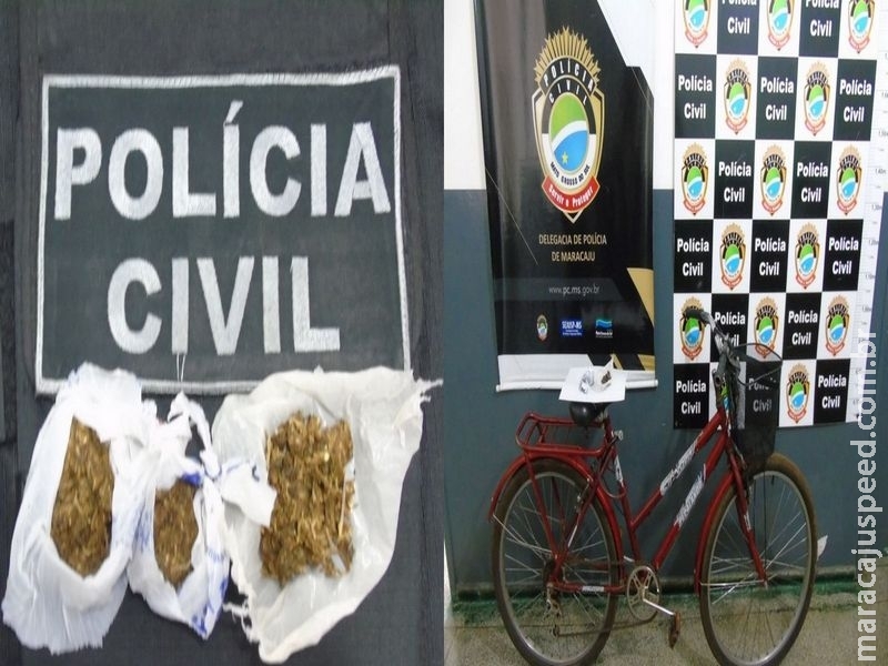 Maracaju: Polícia Civil recupera bicicleta furtada, trocada por droga em “boca de fumo” e prende traficante Maracaju: Polícia Civil recupera bicicleta furtada, trocada por droga em “boca de fumo” e prende traficante