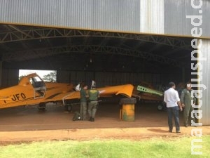 Operação interdita empresas de aviação agrícola em MS Operação interdita empresas de aviação agrícola em MS