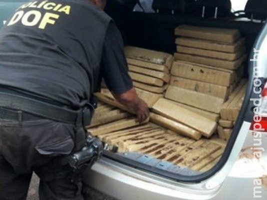 DOF prende rapaz com droga e munições em carro roubado