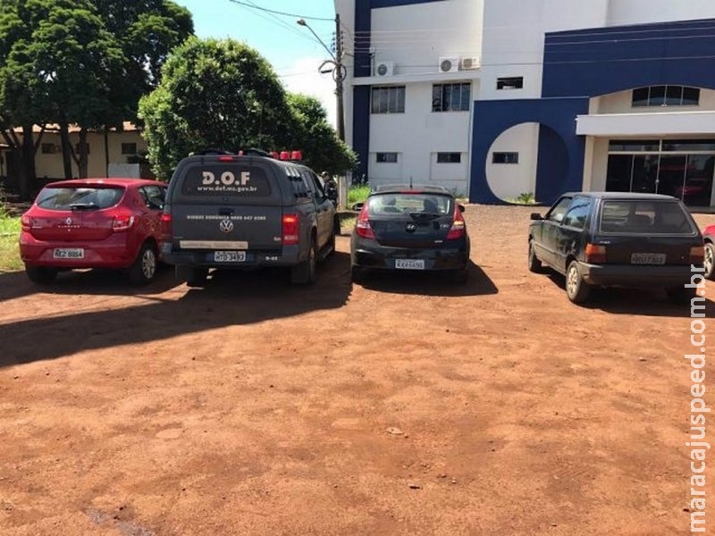 DOF recupera três veículos roubados no Distrito Federal e prende cinco