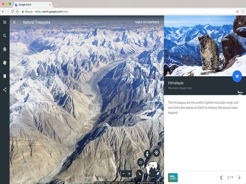 Google Earth lança nova versão com Google Earth lança nova versão com