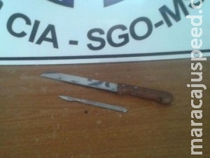Homem é preso depois manter próprio filho como refém usando bisturi