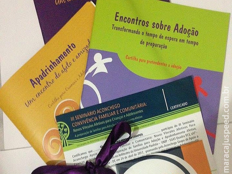 Justiça estimula formação de candidato à adoção e apadrinhamento de criança Justiça estimula formação de candidato à adoção e apadrinhamento de criança