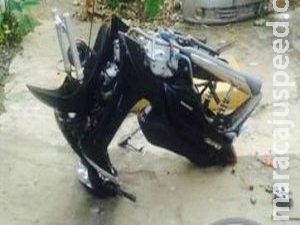 Motocicleta furtada é recuperada 