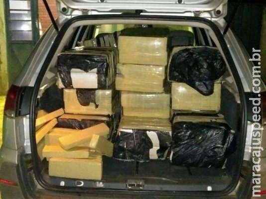 Contratado por R$ 23 mil, homem é preso com 620 quilos de maconha