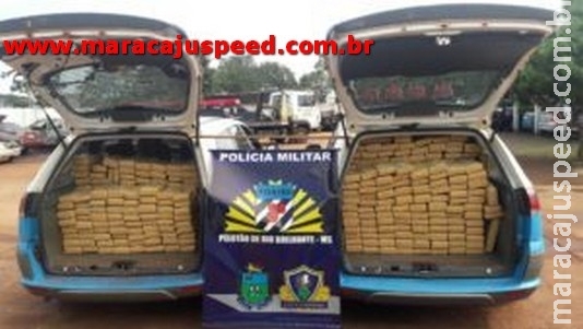CPA-1/2ª CIPM – Polícia Militar de Rio Brilhante apreende aproximadamente meia tonelada de maconha
