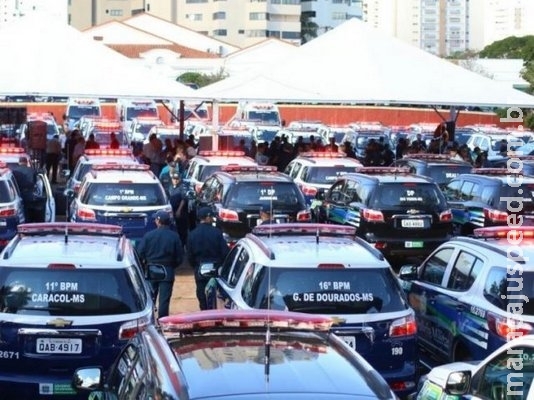 Governo economizou R$ 19 milhões em compra de 314 viaturas policiais Governo economizou R$ 19 milhões em compra de 314 viaturas policiais