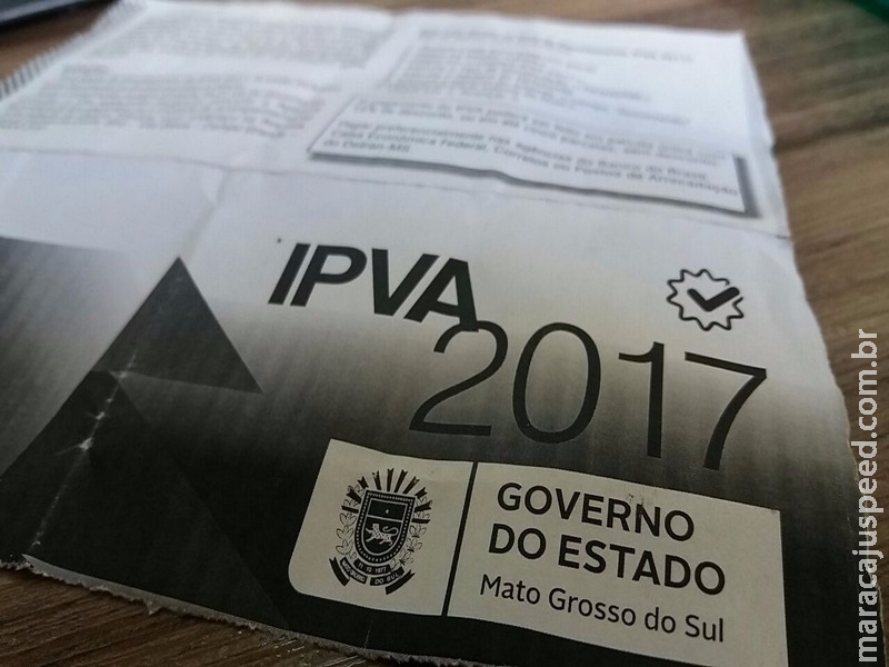 Mais de de 5 mil pessoas em MS tem dívidas de IPVA Mais de de 5 mil pessoas em MS tem dívidas de IPVA