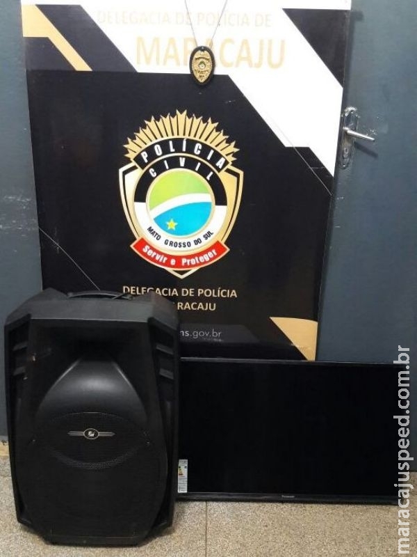 Maracaju: Polícia Civil identificação ladrão e recupera eletrônicos furtado em igreja Maracaju: Polícia Civil identificação ladrão e recupera eletrônicos furtado em igreja