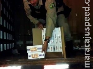 Polícia apreende 450 mil pacotes de cigarros contrabandeados na BR-163
